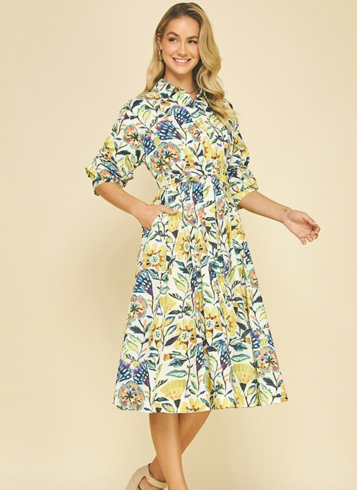 Samantha Floral Dress