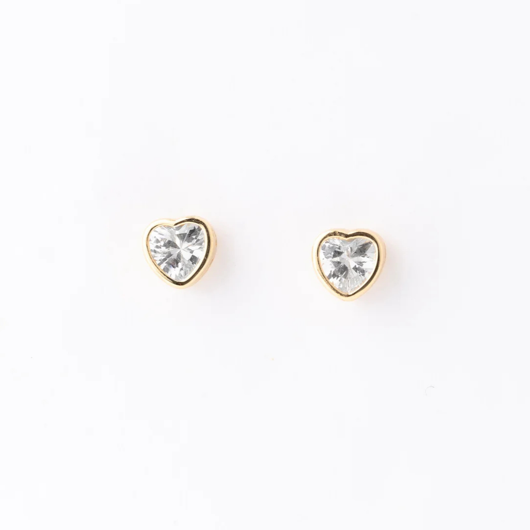Tara Heart Earrings