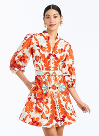 Valencia Mini Dress- Rossa Waltz