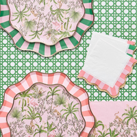 Palm Beach Dessert Paper Plate Set