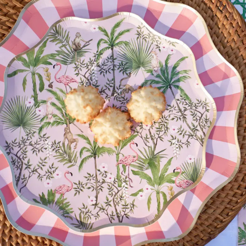 Palm Beach Dessert Paper Plate Set