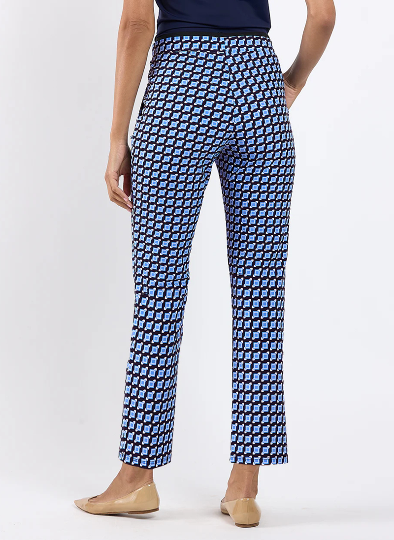 Tobi Pant- Square Dot Navy