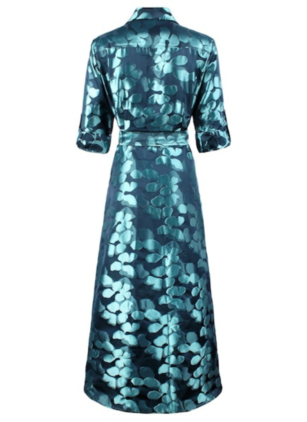 Laine Lilypad Jacquard Shirt Dress