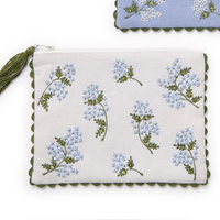 Beaded Hydrangea Multipurpose Pouch