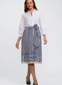 Esther Stripe + Paisley Dress