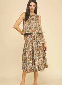 Jungle Canopy Skirt Set