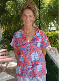 Kristina Top- Shanghai Red