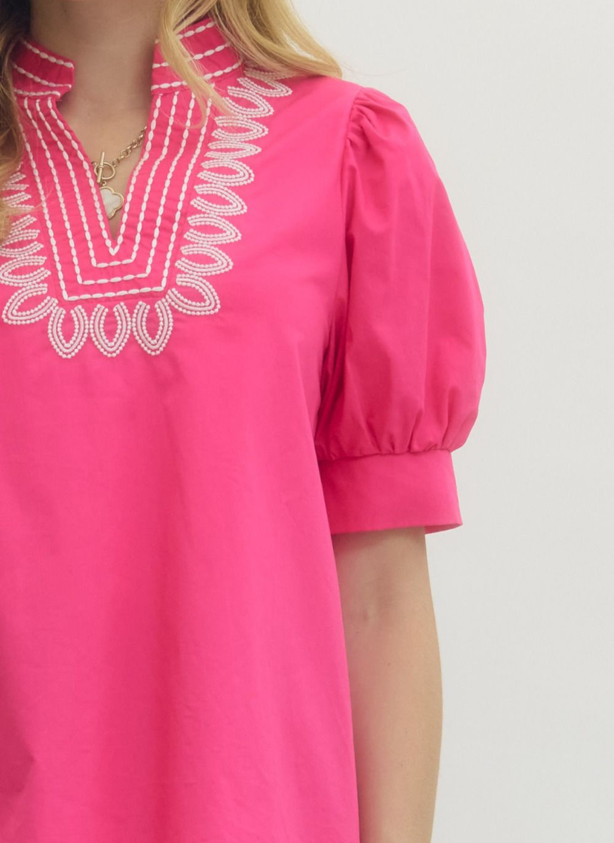 Jolie Embroidered Top