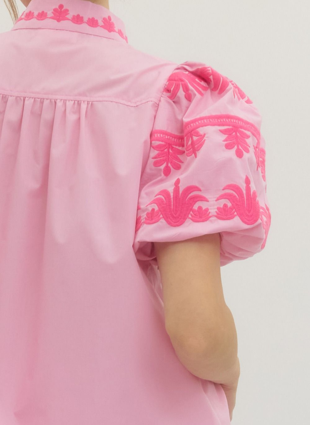 Tessa Embroidered Tunic Top