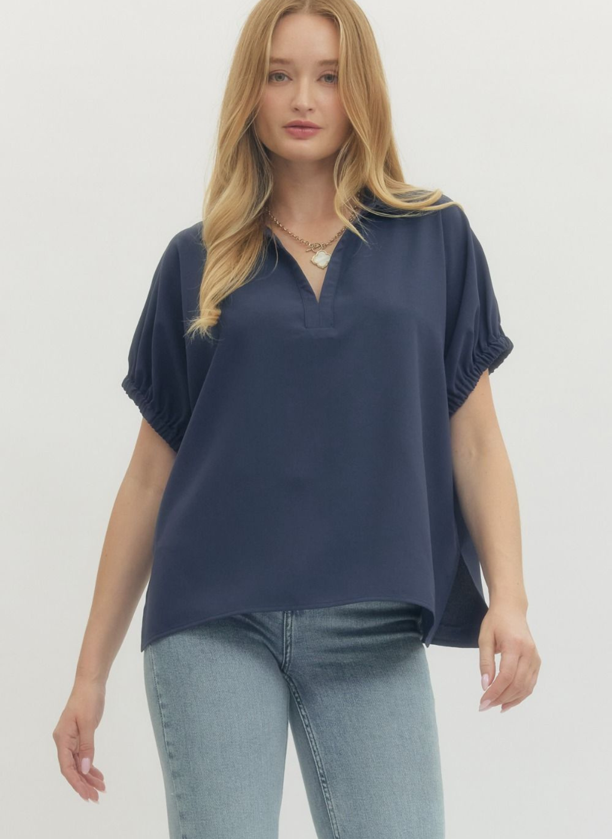 Camille Collared Blouse