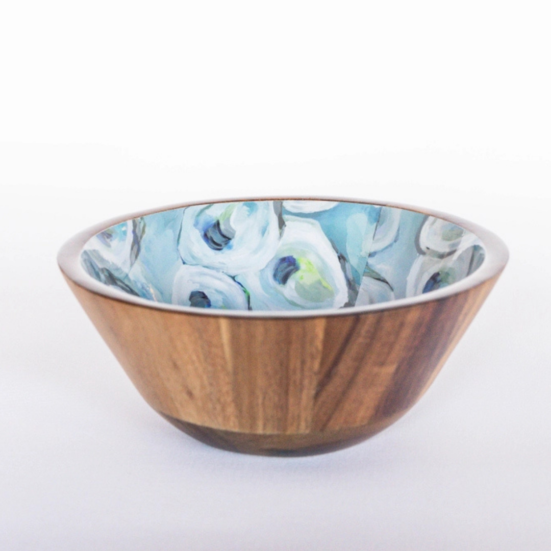 Ebb and Flow Wooden Bowl