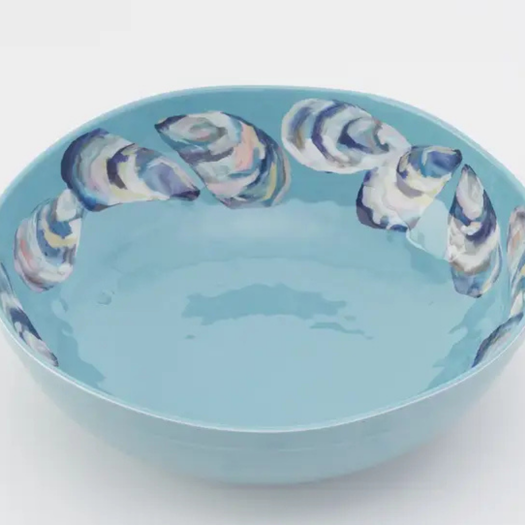 Flowing Shells Melamine Bowl