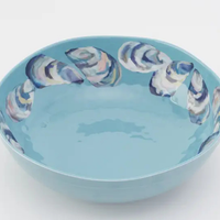 Flowing Shells Melamine Bowl