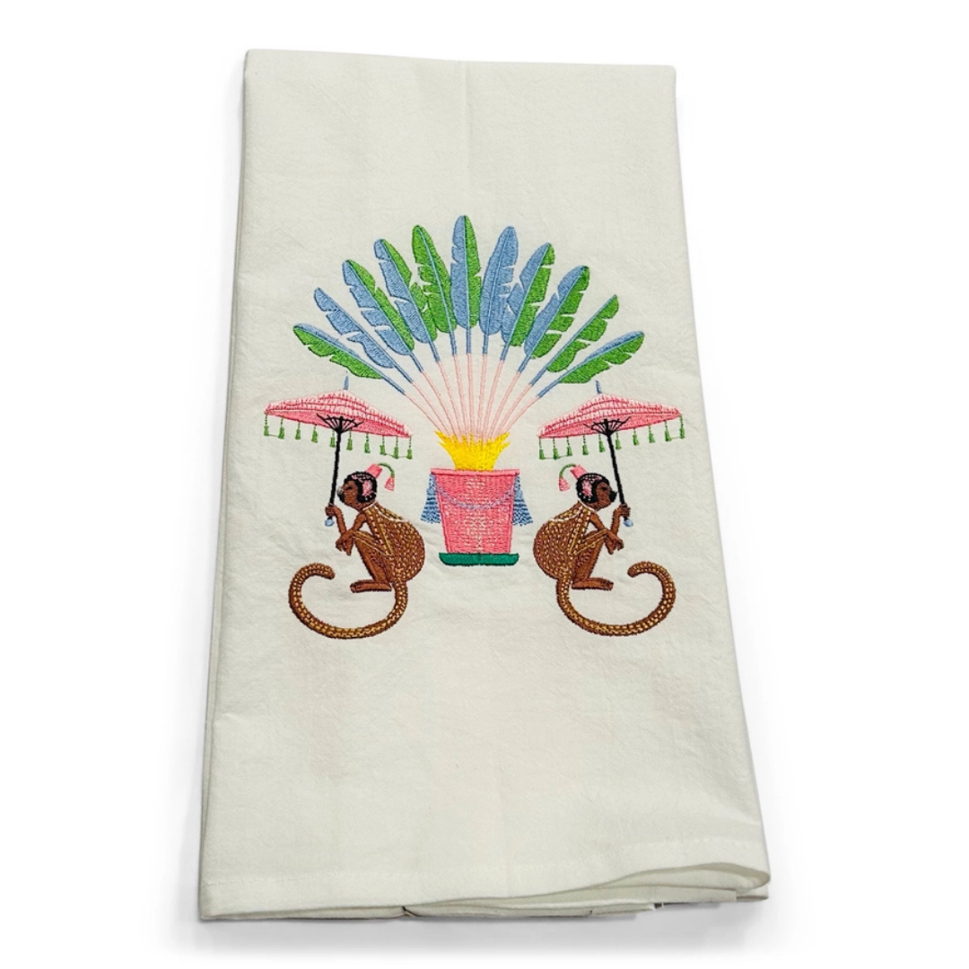 White Cotton Tea Towel