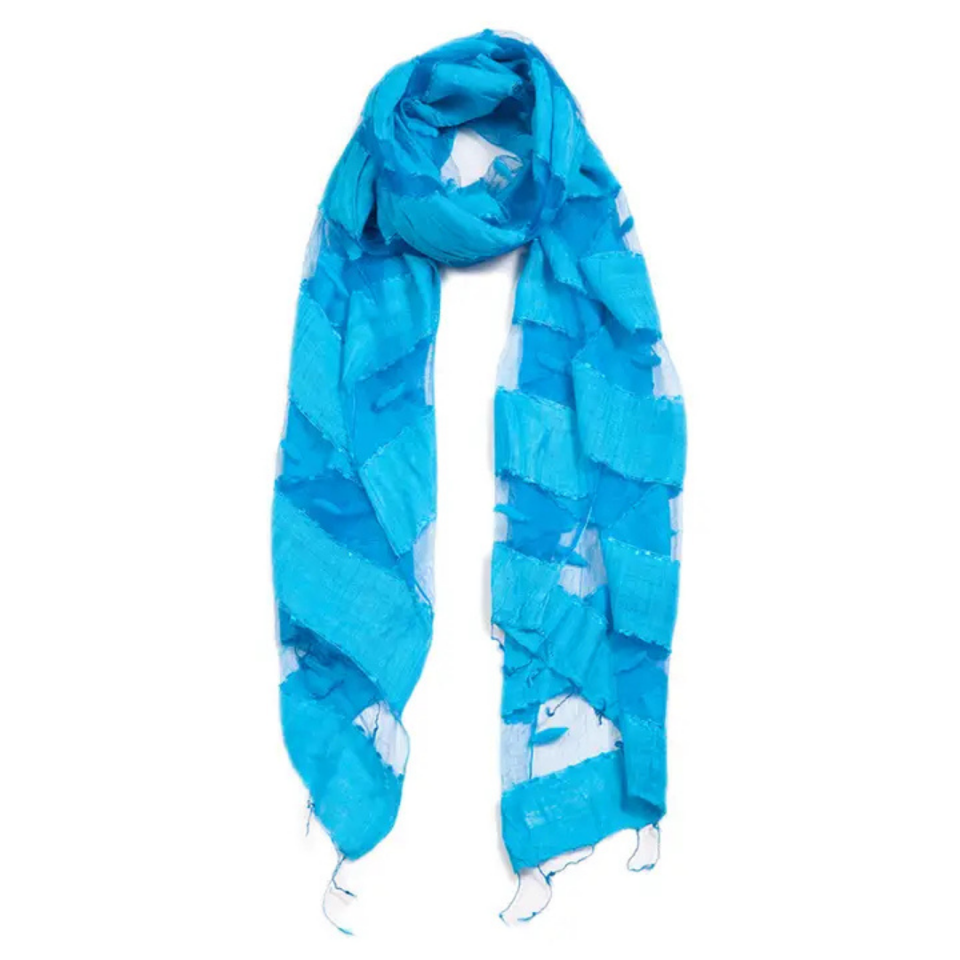 Hand Woven Silk Blended Scarf