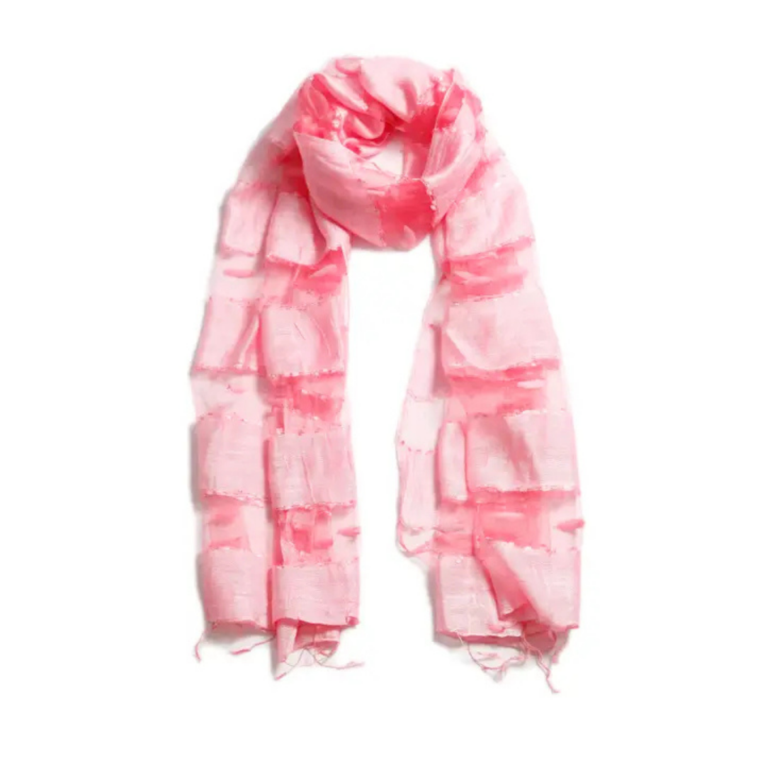 Hand Woven Silk Blended Scarf