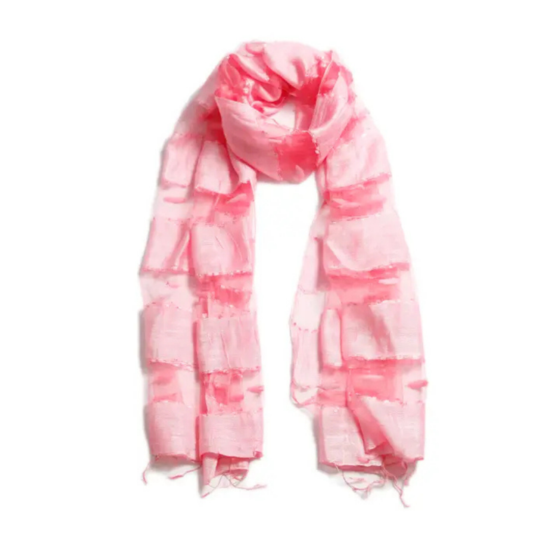 Hand Woven Silk Blended Scarf – Just the Thing