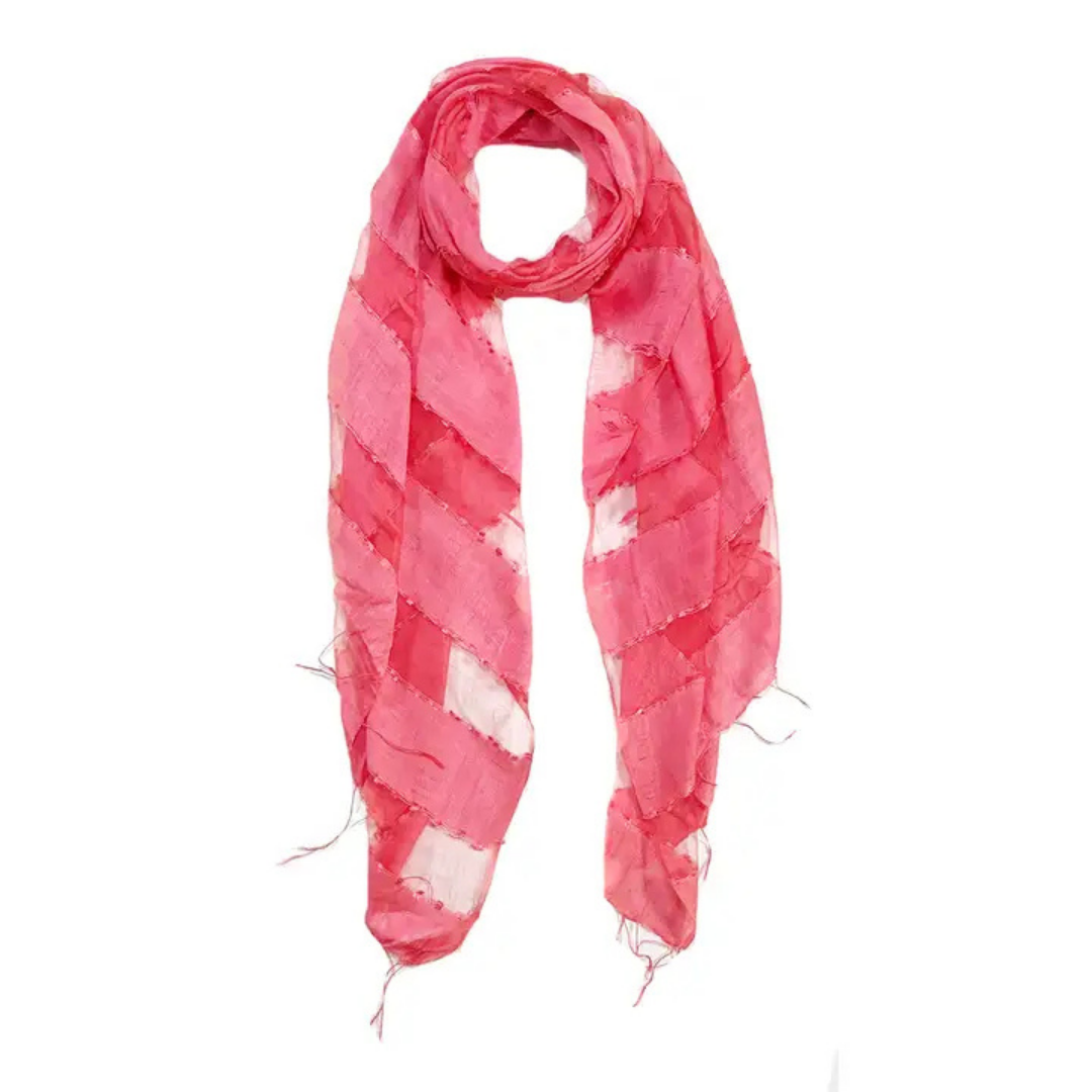 Hand Woven Silk Blended Scarf