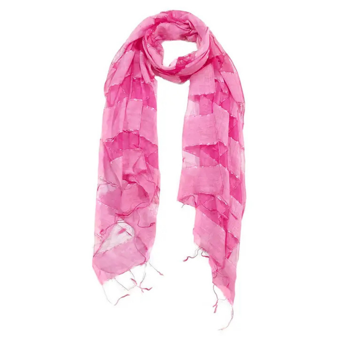 Hand Woven Silk Blended Scarf