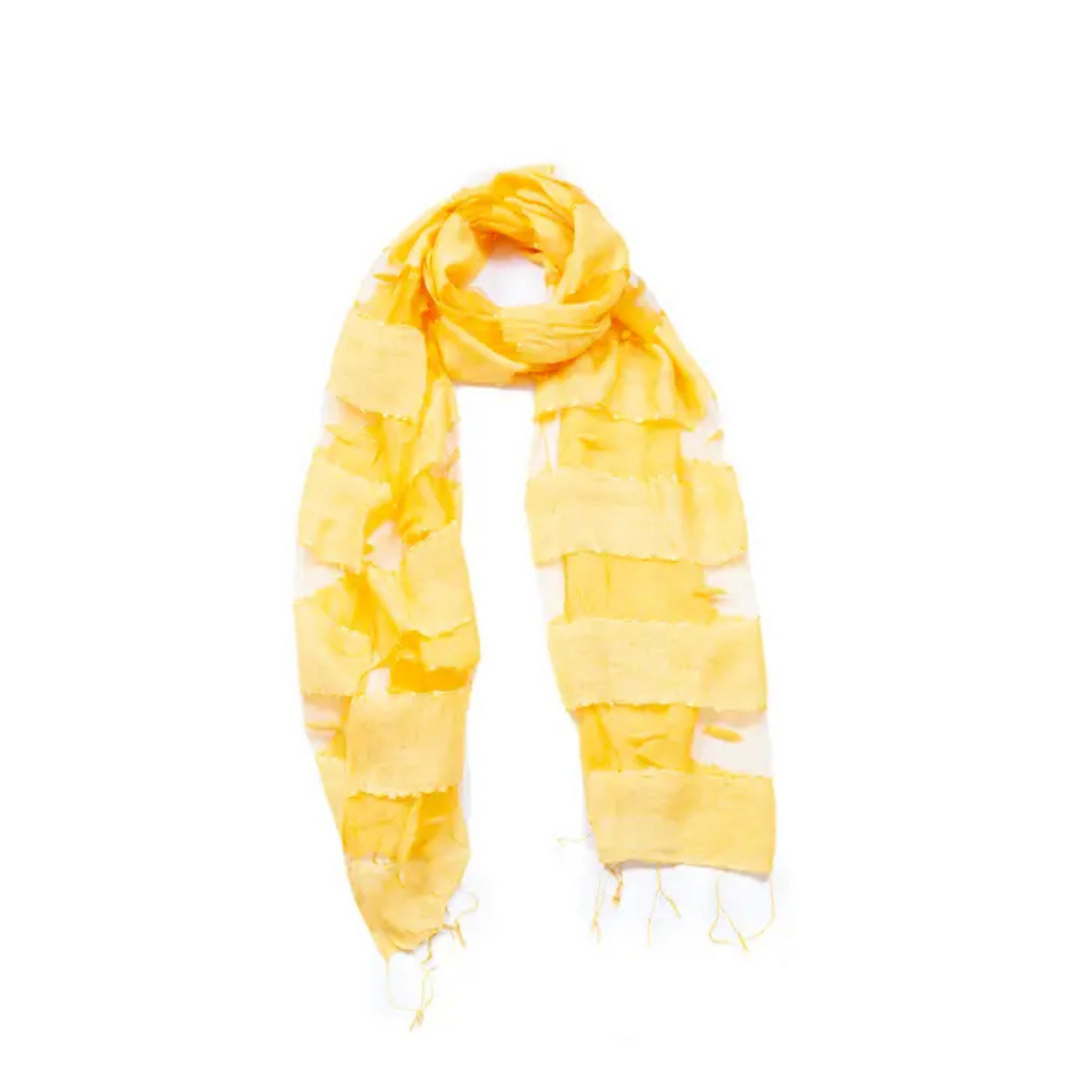 Hand Woven Silk Blended Scarf