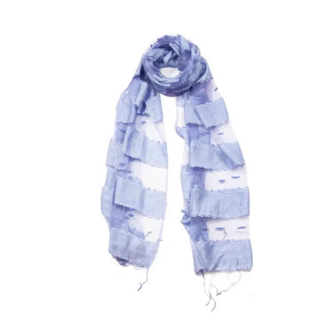 Hand Woven Silk Blended Scarf