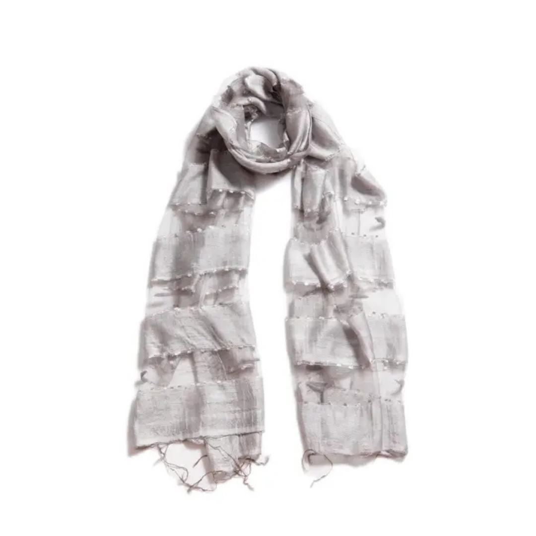 Hand Woven Silk Blended Scarf