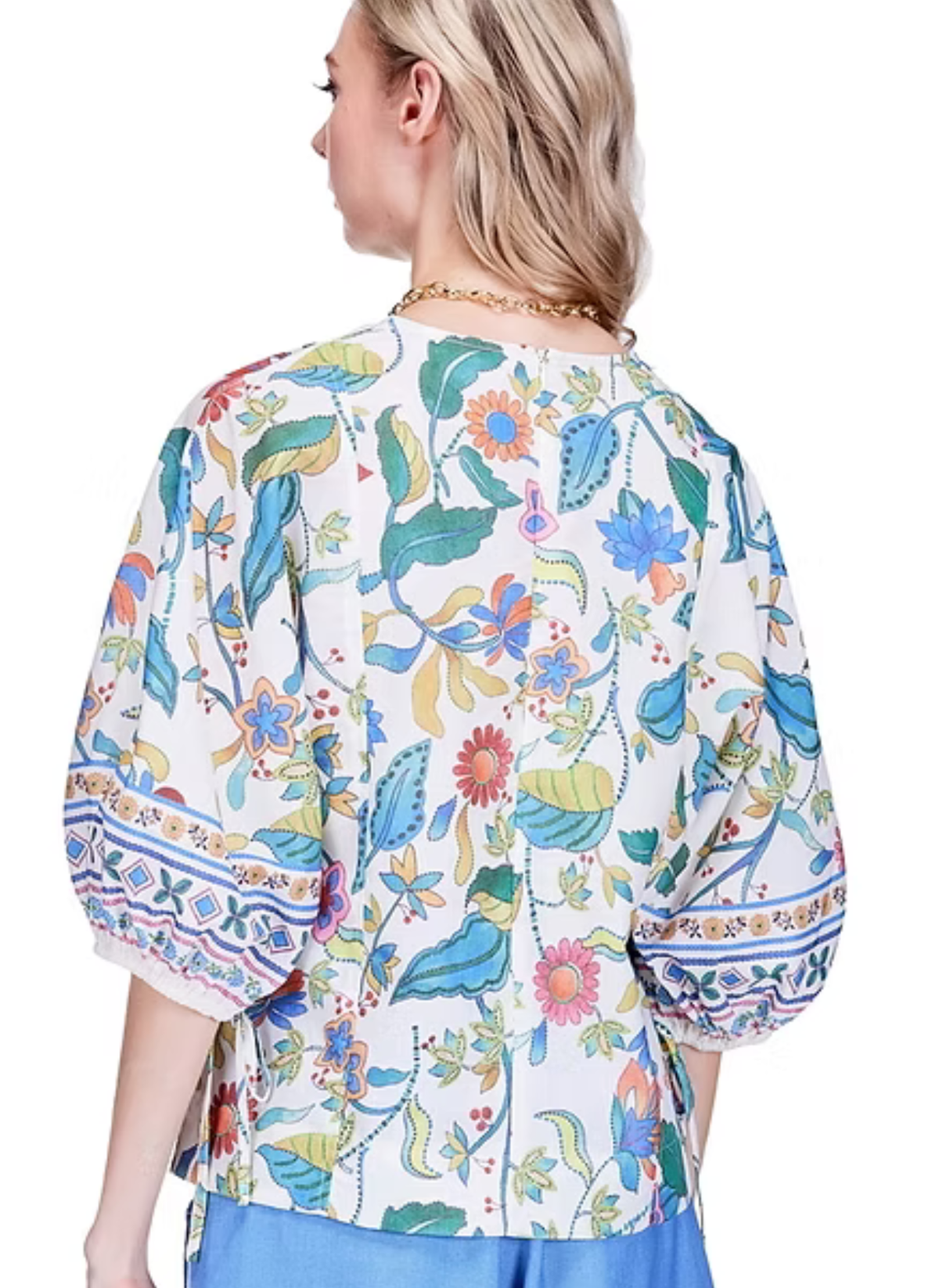 Festival Florals Printed Top
