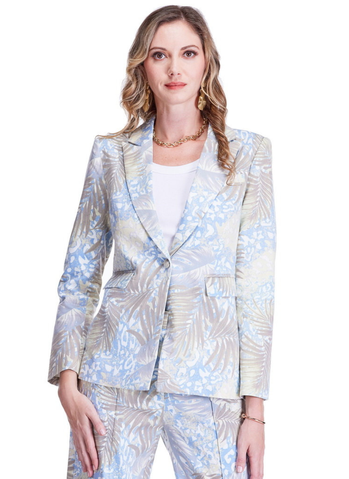 Desert Palm Twill Blazer