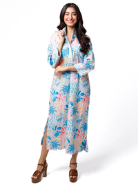 Grace Dress- Key West Toile