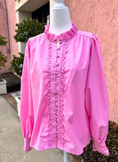 Rosalie Lace Detail Top