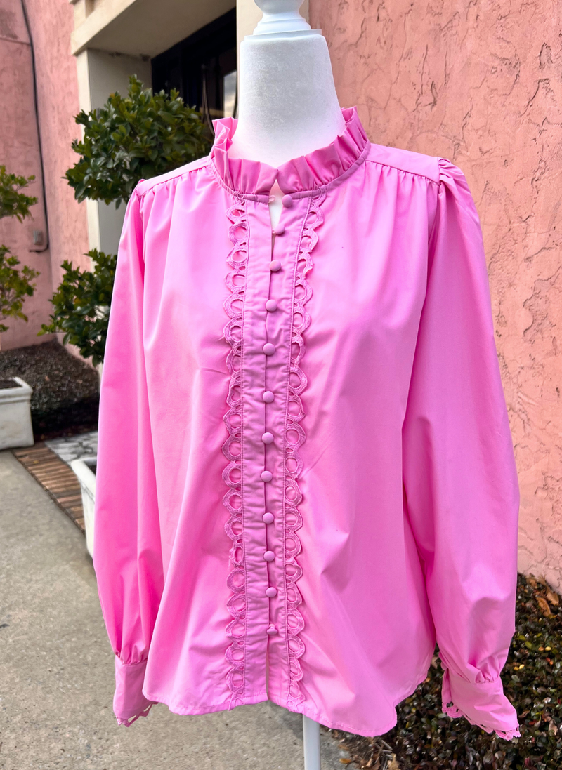 Rosalie Lace Detail Top