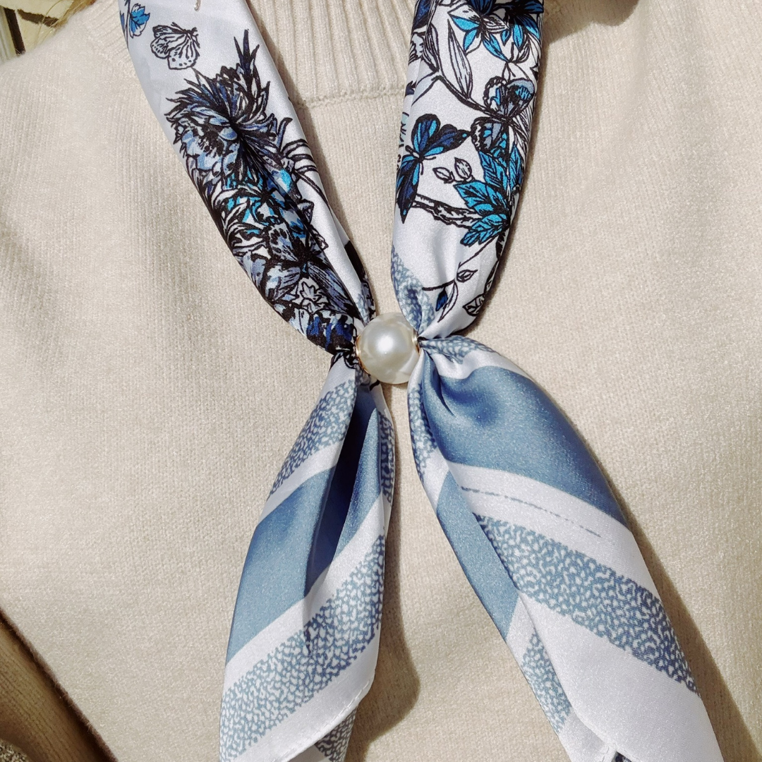 Ready to Wear Scarf w/ Ring