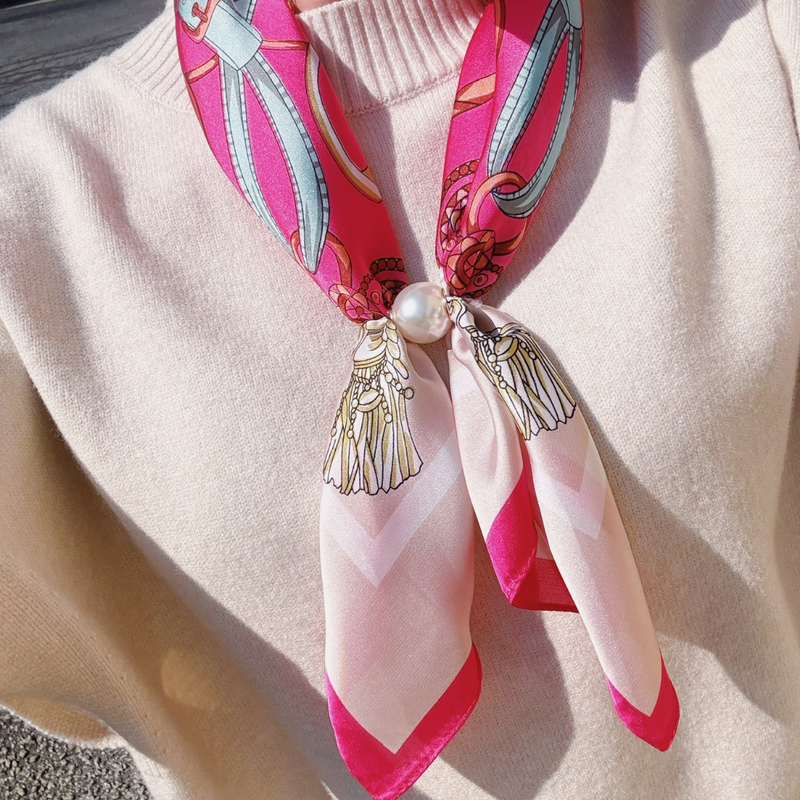 Ready to Wear Scarf w/ Ring