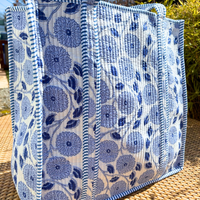 XL Quilted Market Tote Bag