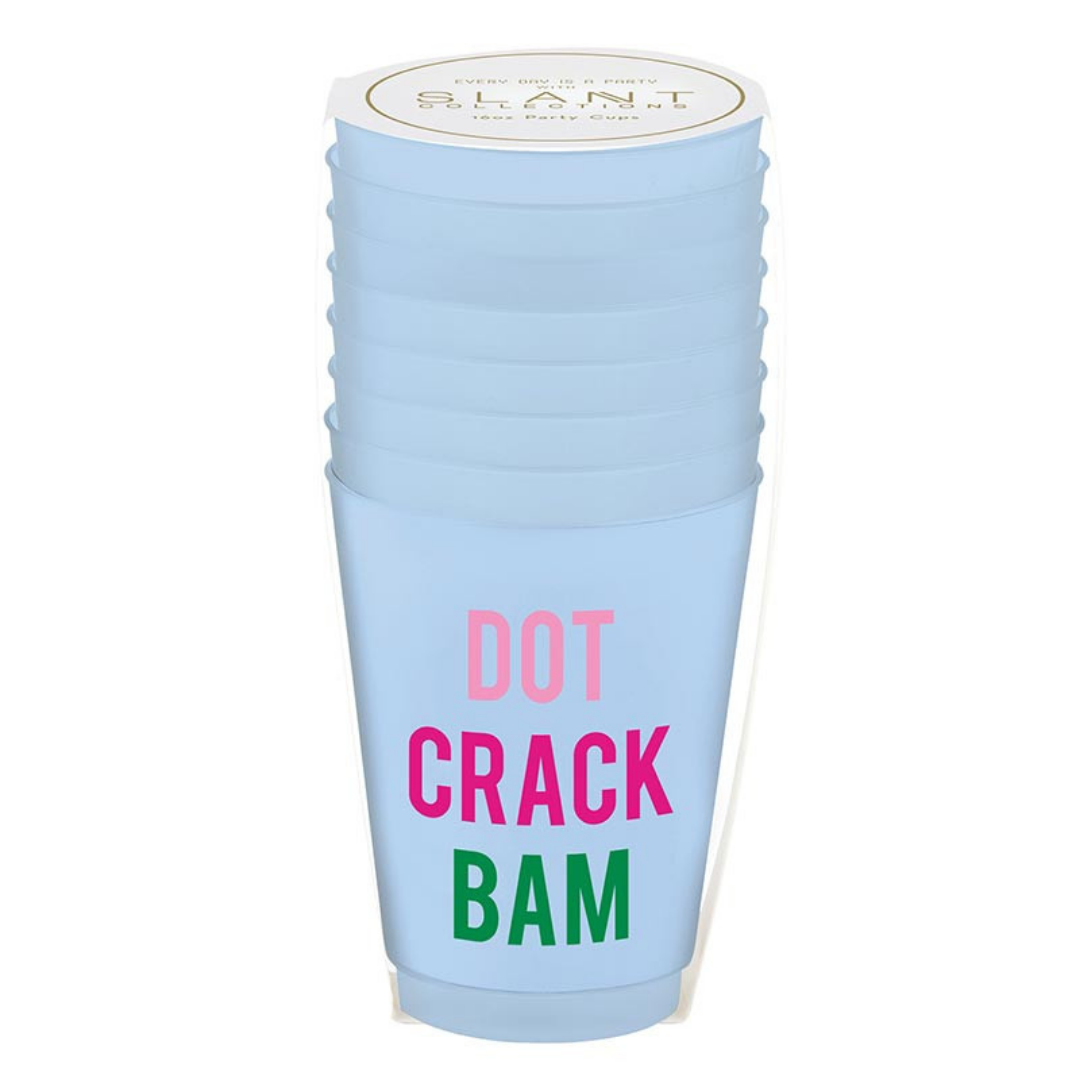 Dot Crack Bam Party Cup Set