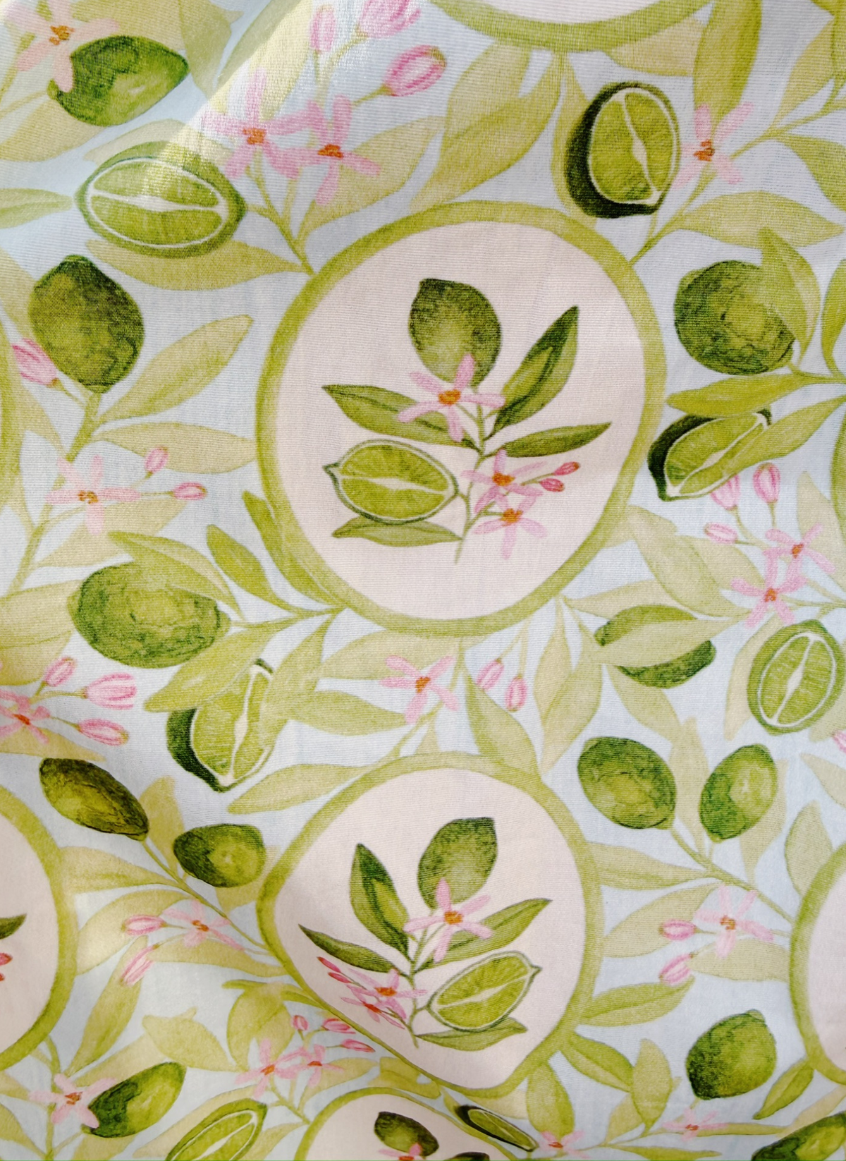 Betsy Skirt- Key Limes in Blue