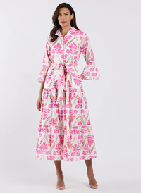 Roxie Dress - Gilded Flora