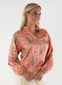 Lolli Top- Cabana Cat