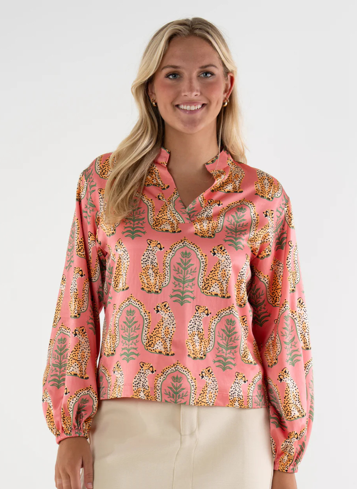 Lolli Top- Cabana Cat