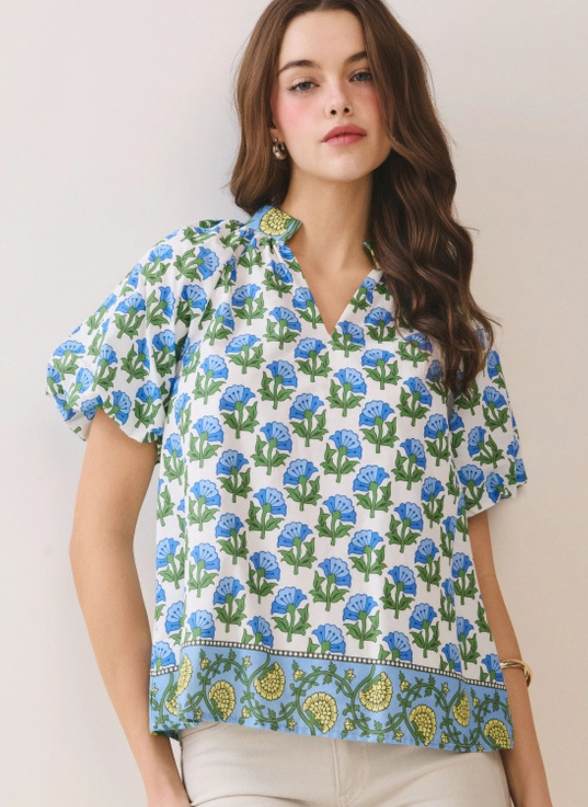 Blue Vine Haven Top