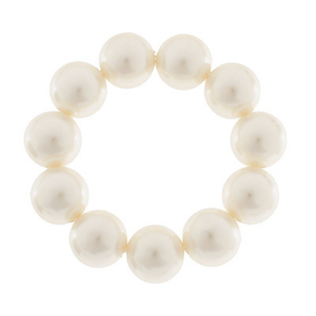 18mm Pearl Stretch Bracelet