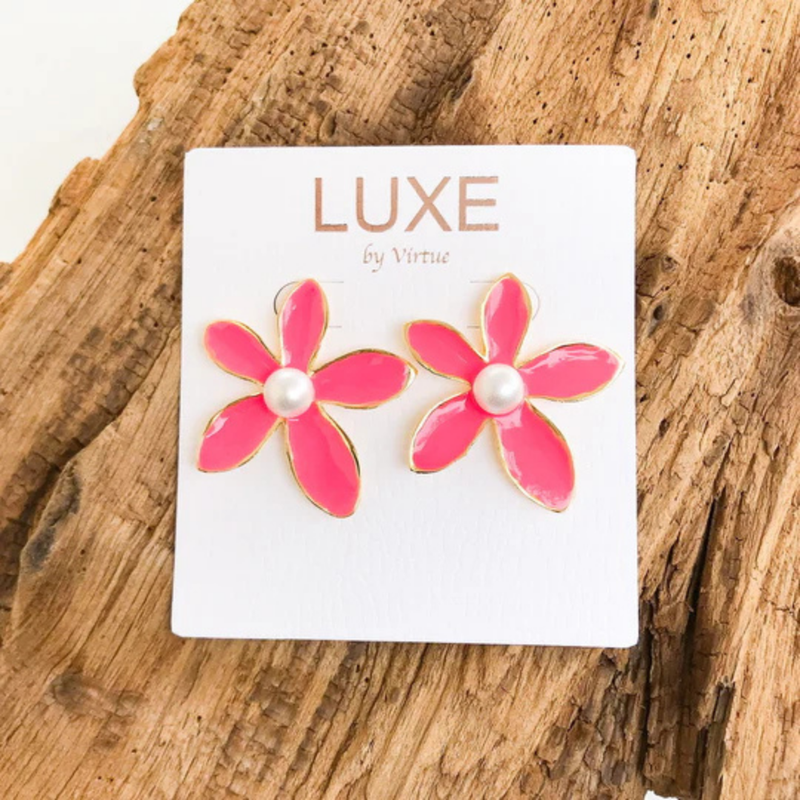 The Tracy Luxe Flower Earring