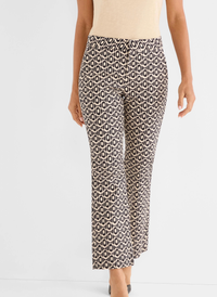 Lacy Diamonds Plaza Demi Boot Cut Pants