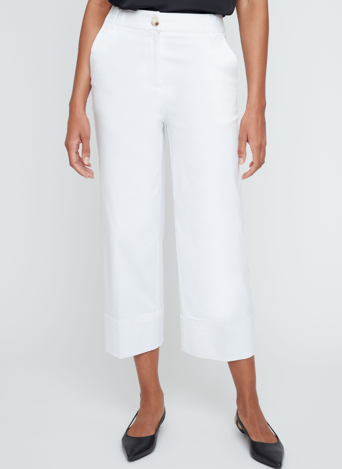 Wide Cuff Wide Leg Pant