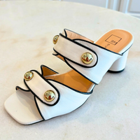 Willow Stud Sandal - Off White