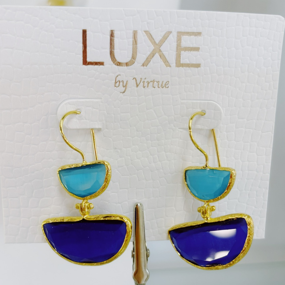 The Regina Luxe Stone Earring