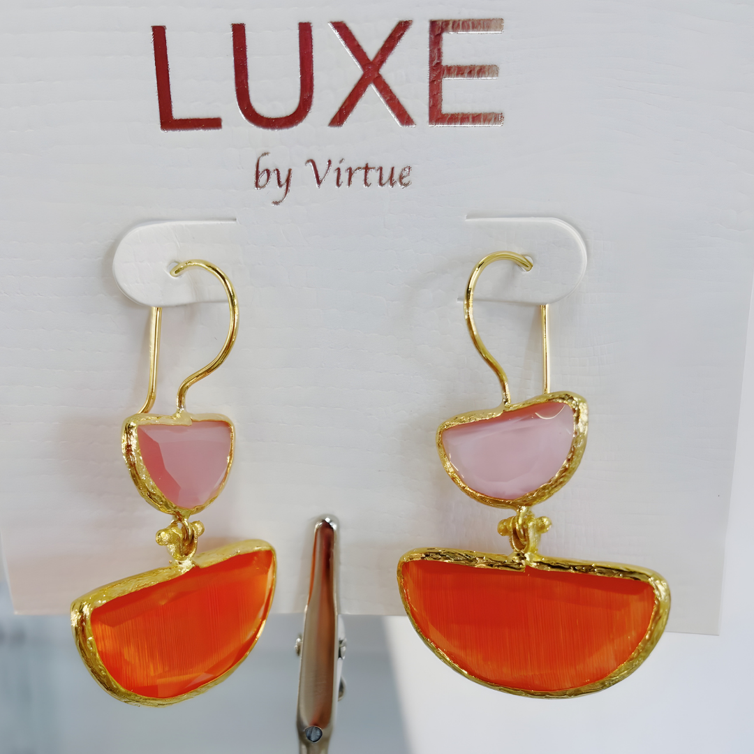 The Regina Luxe Stone Earring