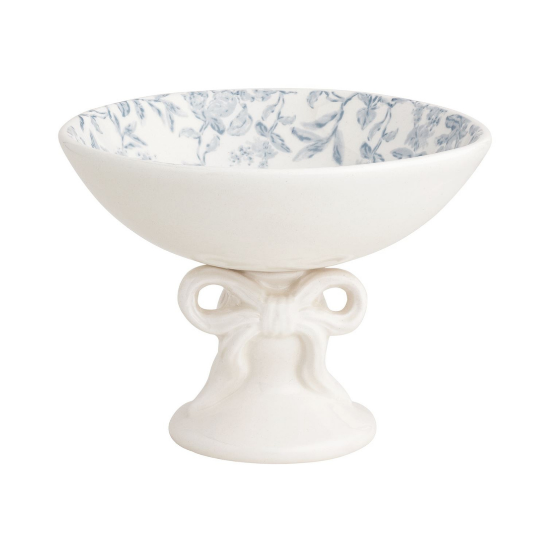 Toile Bow Candy Dish