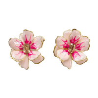 Small Jewel Box Flower Earrings