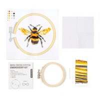 Mini Cross Stitch Embroidery Kit